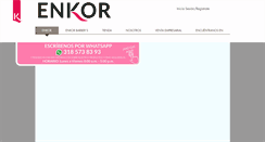 Desktop Screenshot of enkorprofesional.com